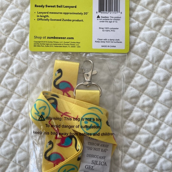 NWT Zumba lanyard - Picture 2 of 2